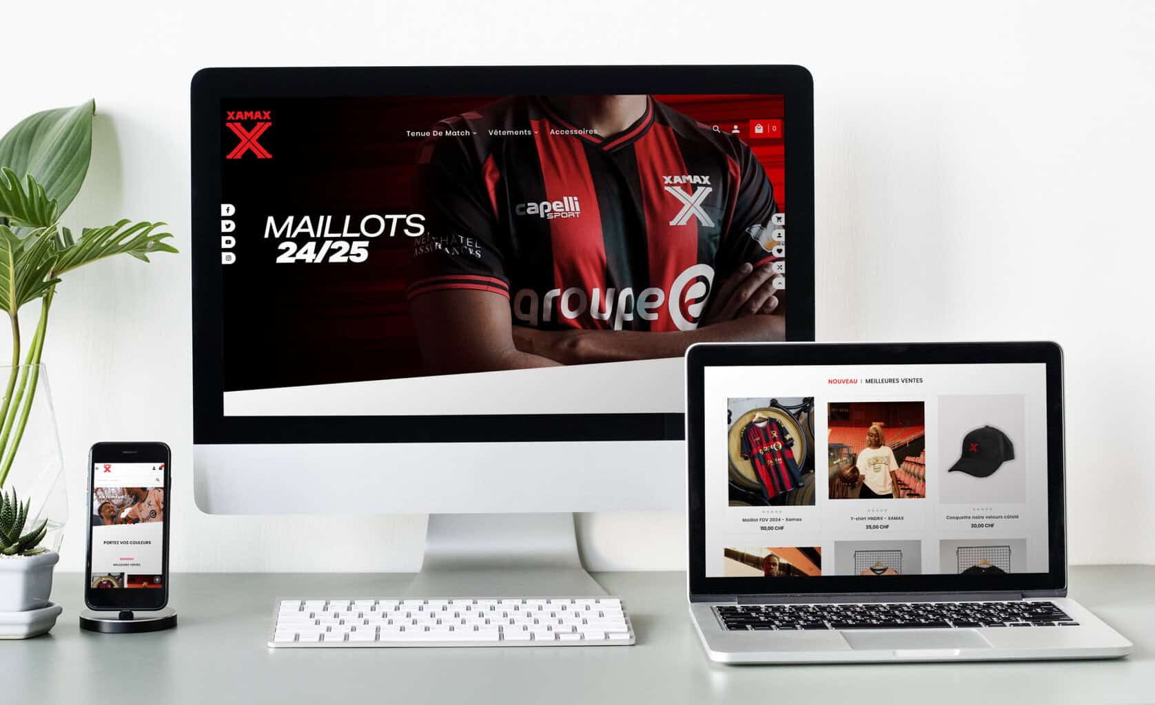 Aperçu du projet Neuchâtel Xamax