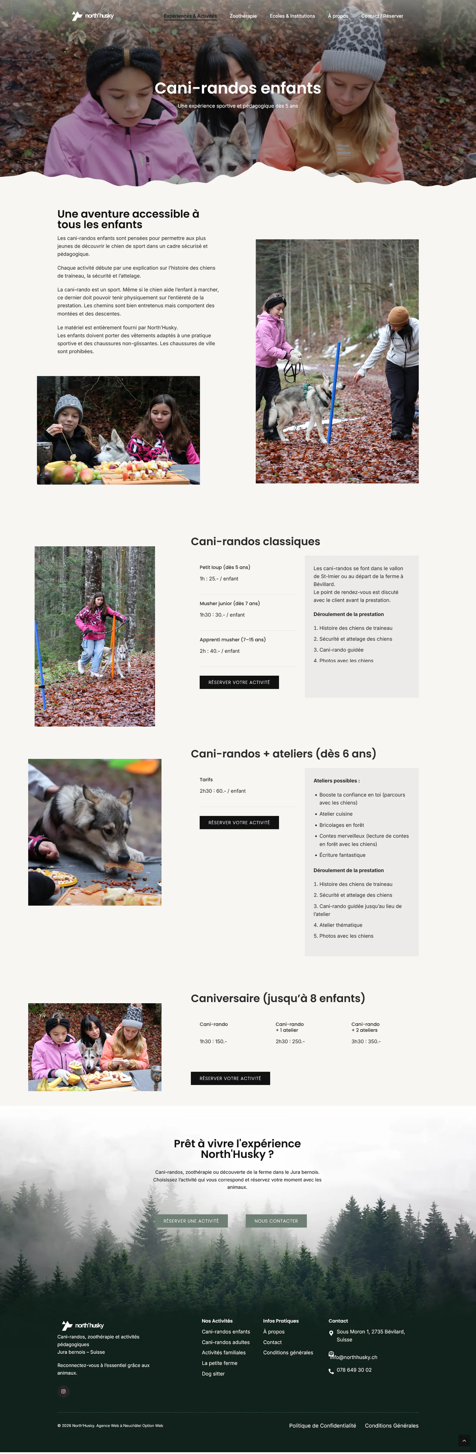 Capture du projet North’Husky