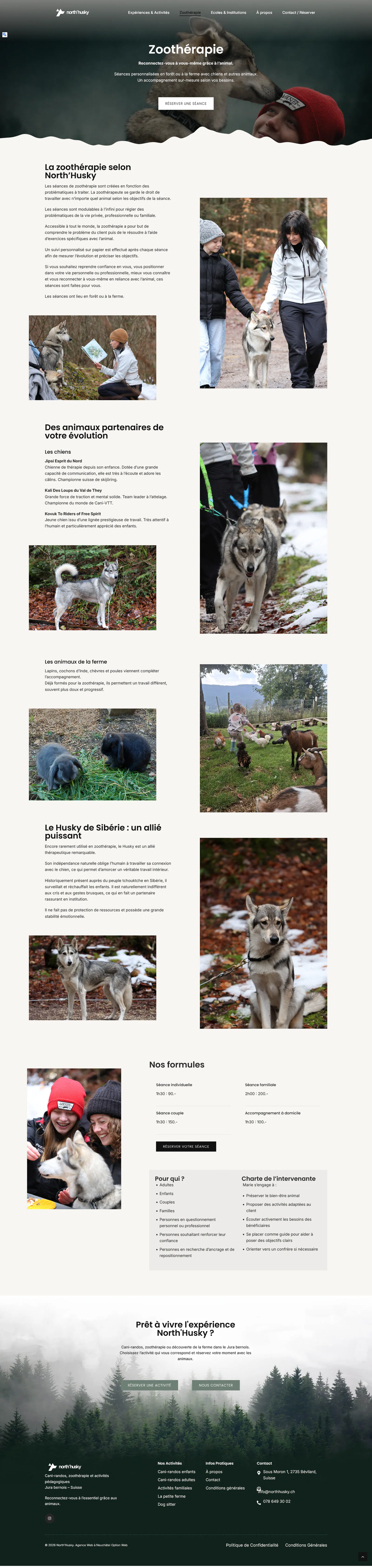 Capture du projet North’Husky